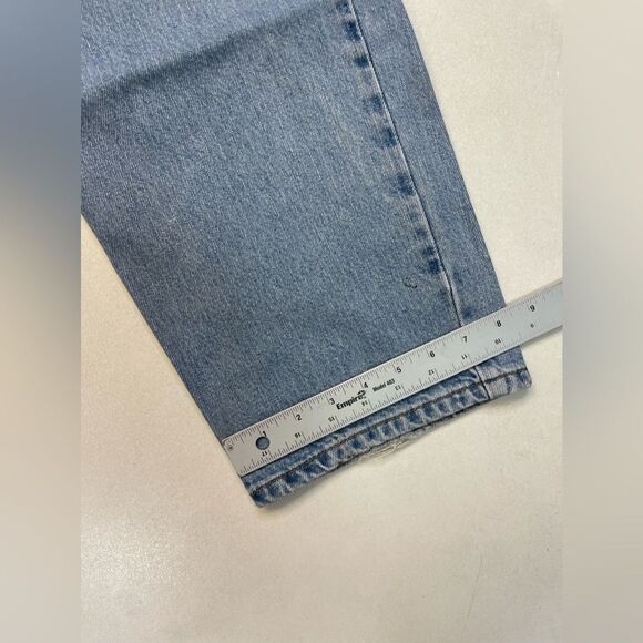 VINTAGE Levi's 550 Relaxed Fit Denim Jeans Men Size 35 X 28 Blue Tag Size 36x29 - Picture 13 of 13